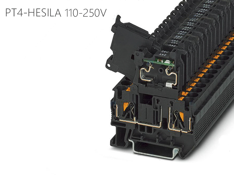 世麥德 保險(xiǎn)絲接線端子 PT4-HESILA110-250V 世麥德 保險(xiǎn)絲接線端子 PT4-HESILA110-250V