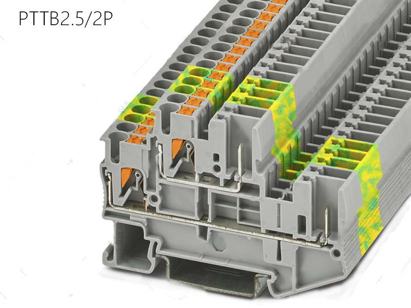 世麥德 直插式接線端子 PTTB2,5/2P 世麥德 直插式接線端子 PTTB2,5/2P